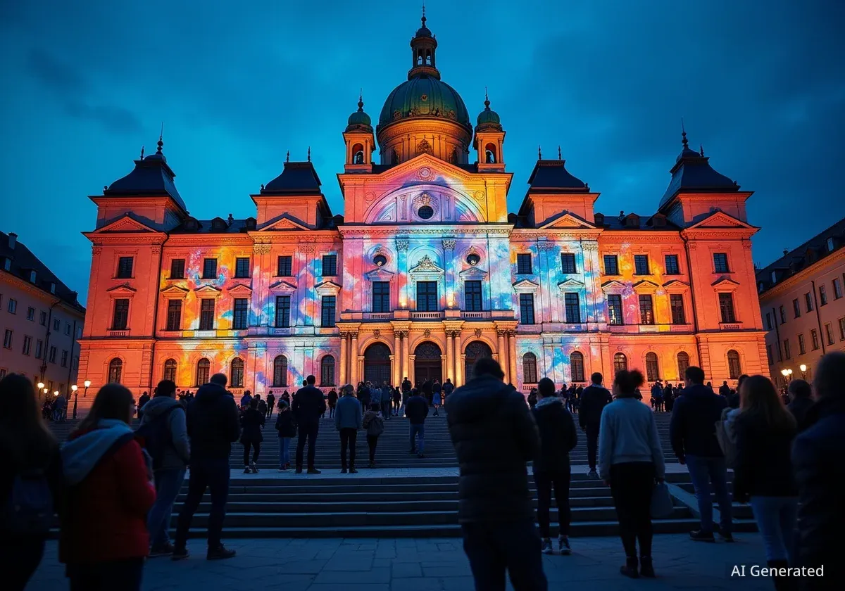 Bern Light Show 'Voyage' Features Live Music