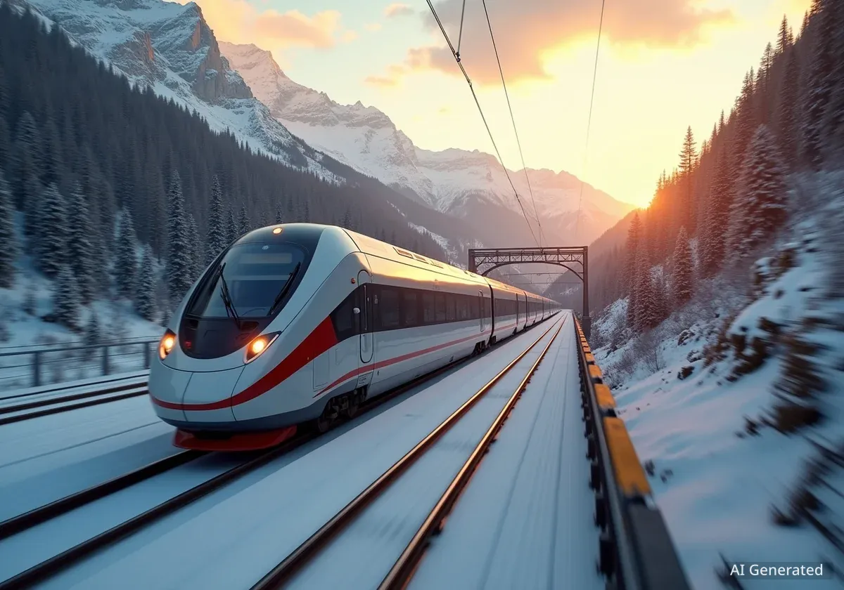 Swiss Rail Announces CHF 2.5 Billion High-Speed Upgrade