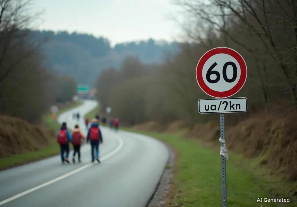 Wohlen Seeks Speed Reduction on Murzelenstrasse