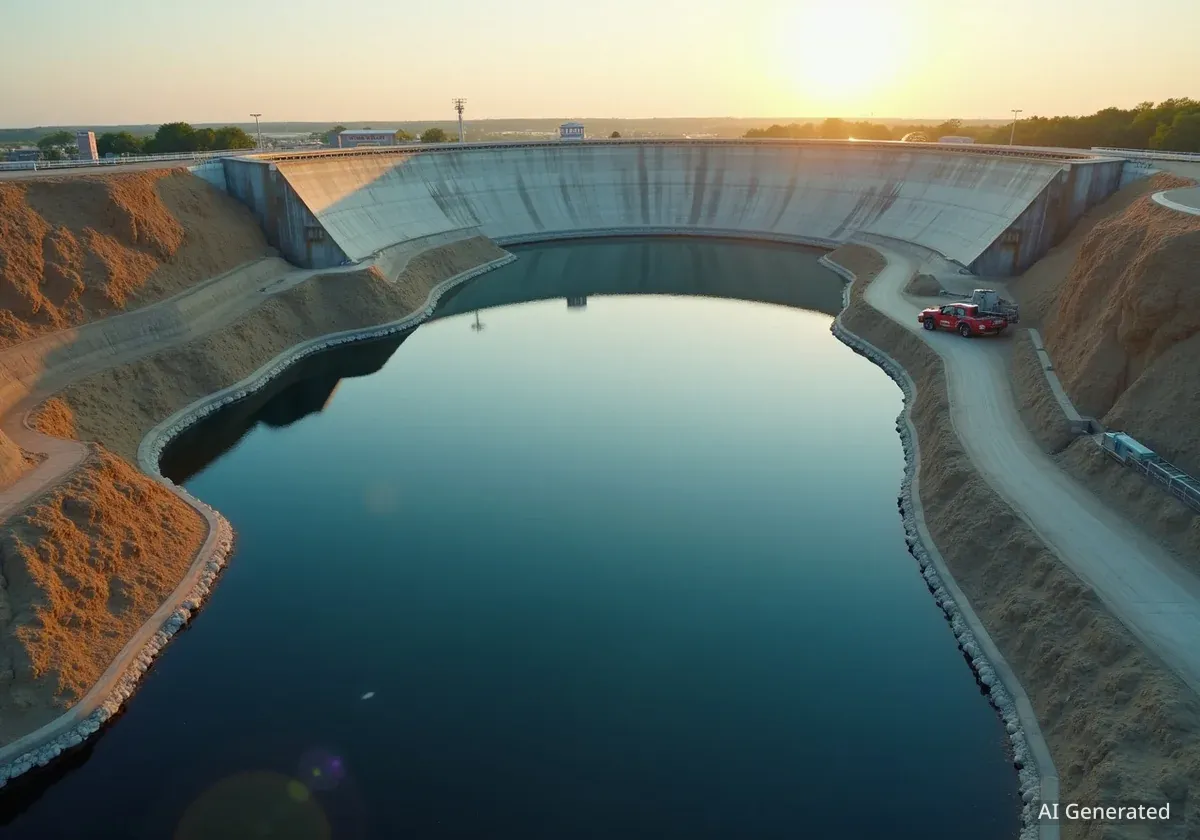 Mannenberg Reservoir Opens After Four Years of Construction