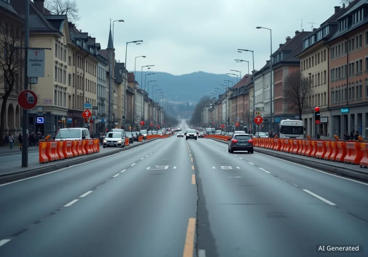 Bern Traffic Restrictions for South African President Visit