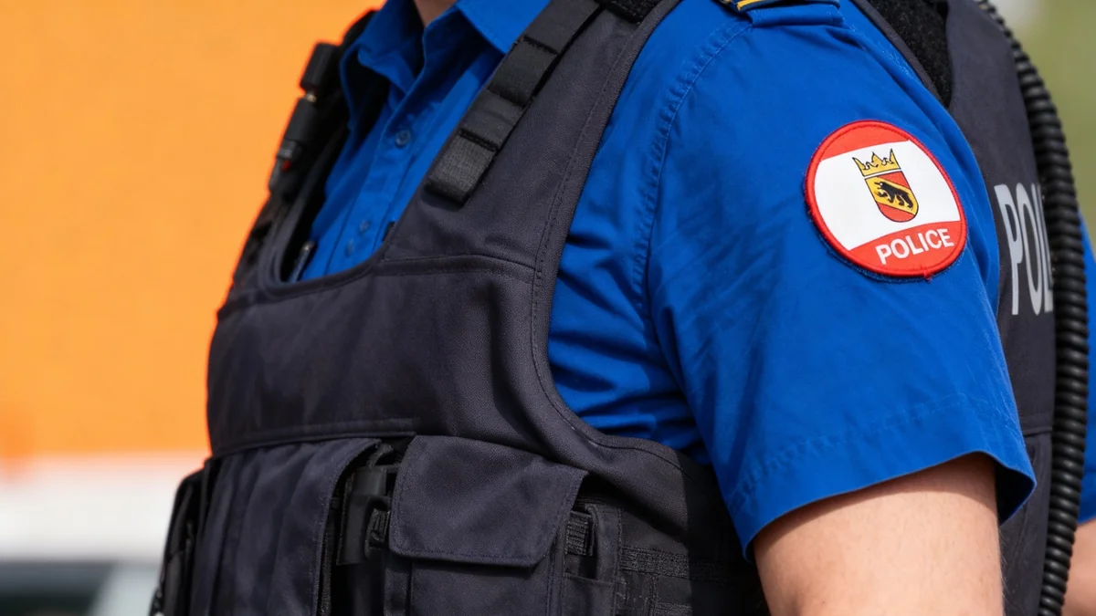 Police Conduct Traffic Control on A1 Wileroltigen