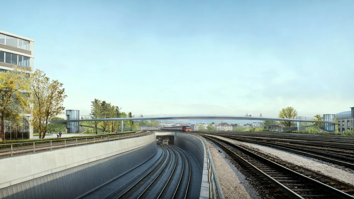 Bern West Rail Expansion and Urban Renewal Progress