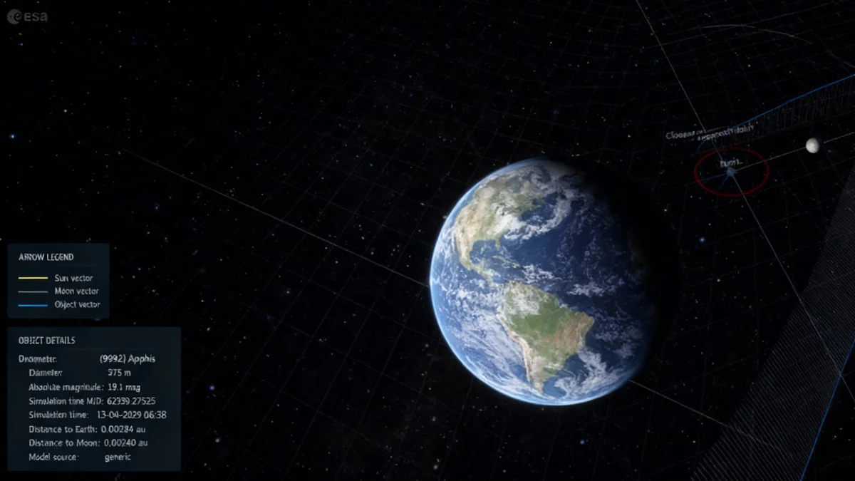 La caméra bernoise observera le survol de l'astéroïde Apophis